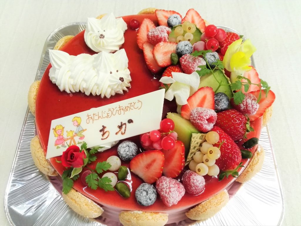 デコレーションケーキ ラズベリー ケーキの店トロワフレール 埼玉県新座市で洋菓子と新座のスイーツを販売